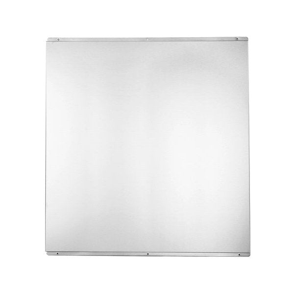 Stainless Steel Backsplash | Mounting Edge | 36"×26"