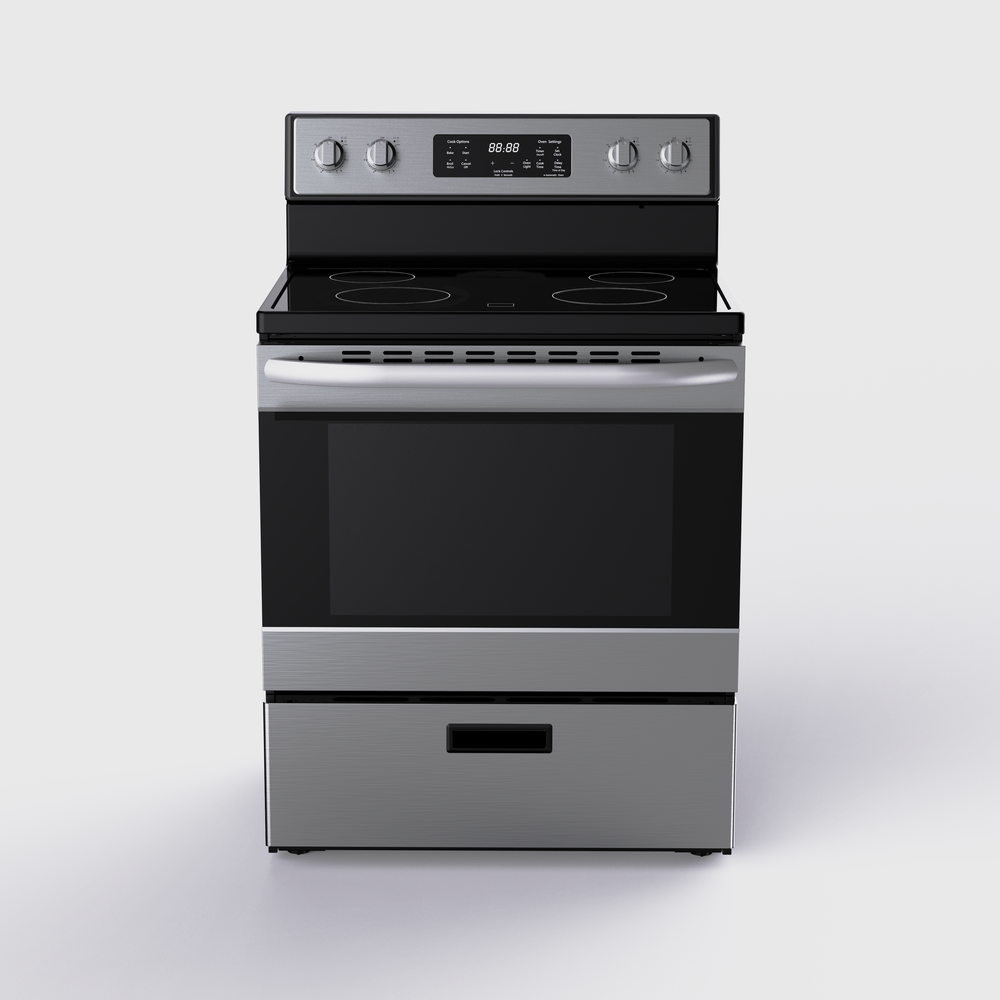 Saskatchewan 30" Stainless Steel Freestanding Electric Range