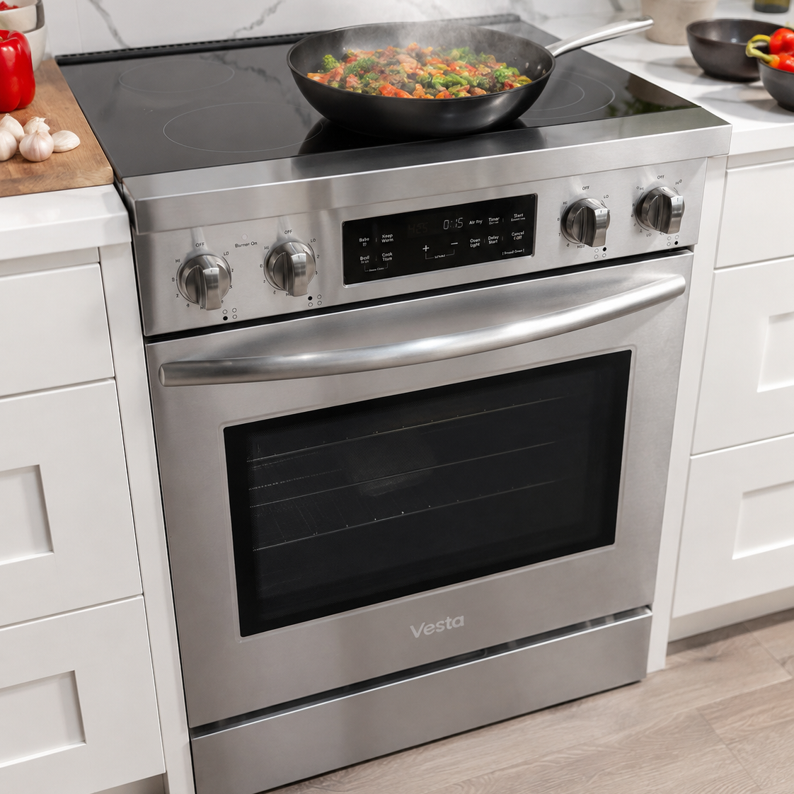 Nebraska 30"| Silver | Electric Range