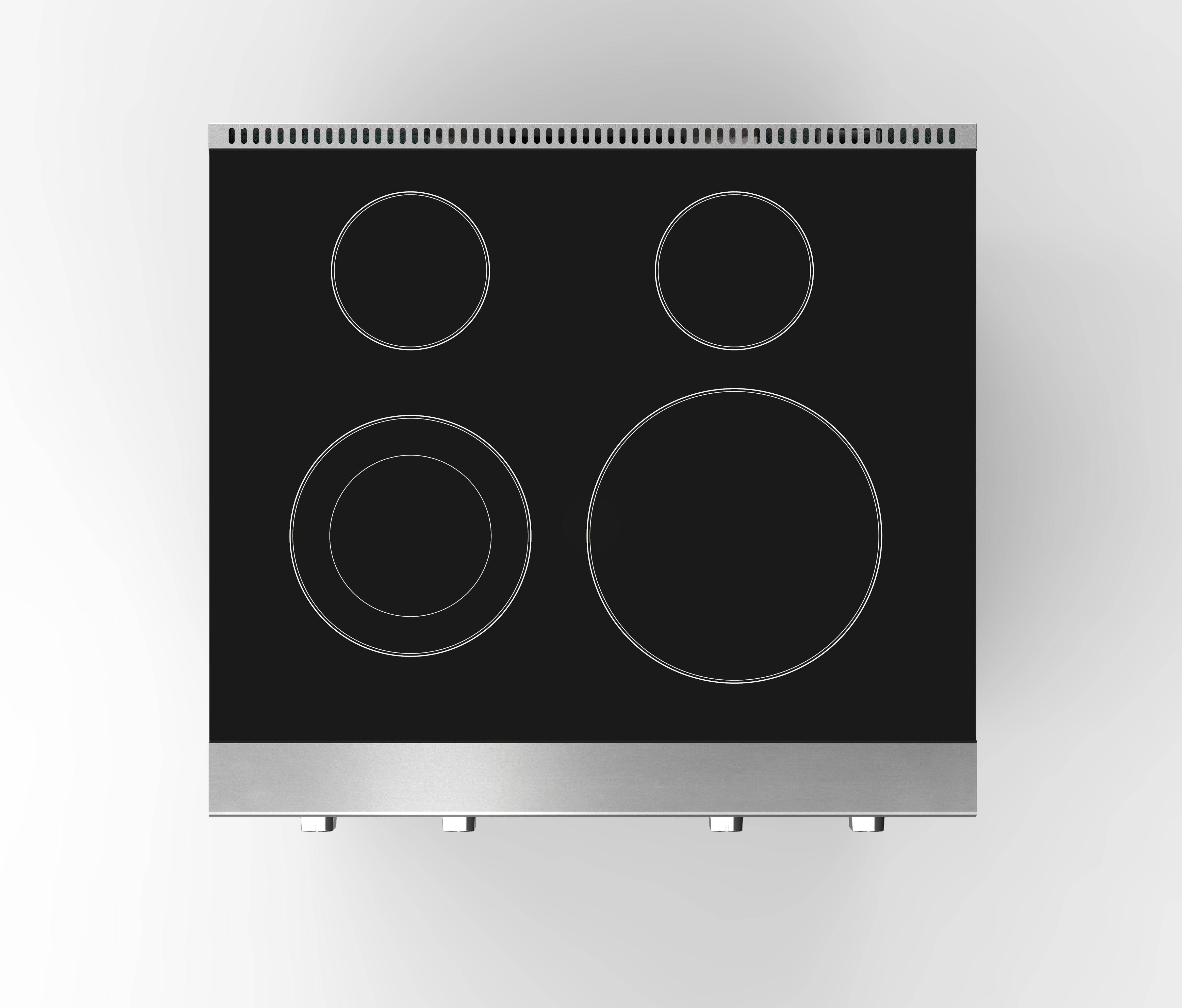 BC 36" | Argent | Cuisinière électrique