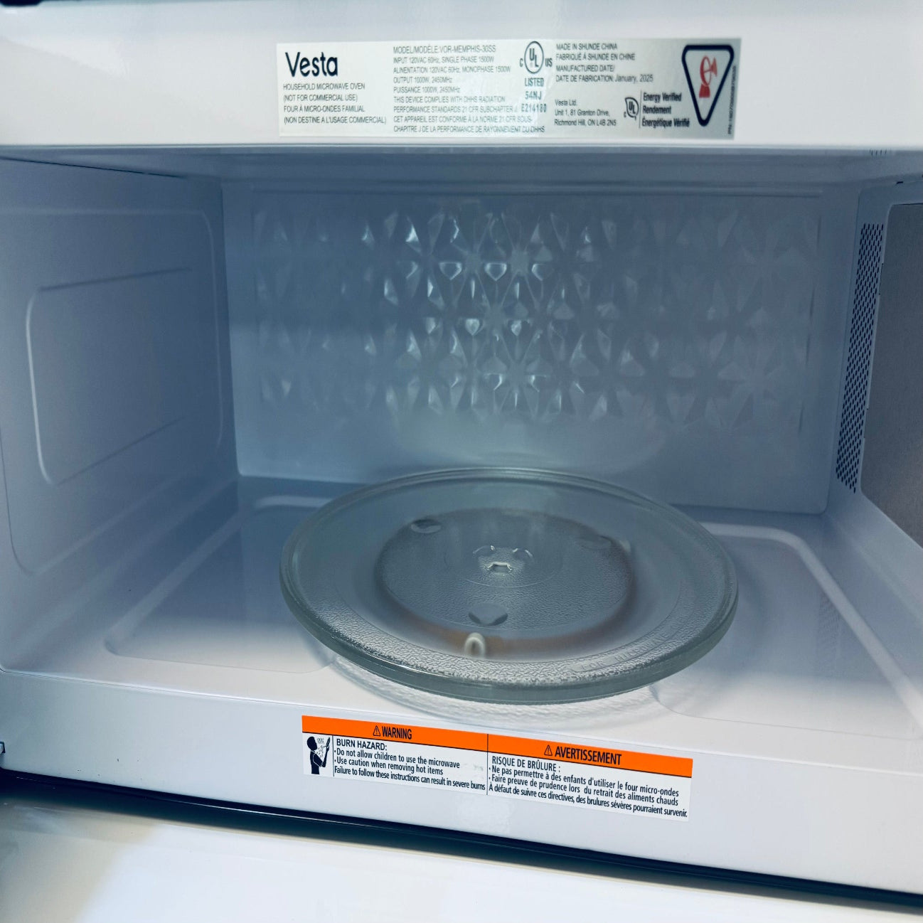 Memphis 30" Stainless Steel Over-Range Microwave