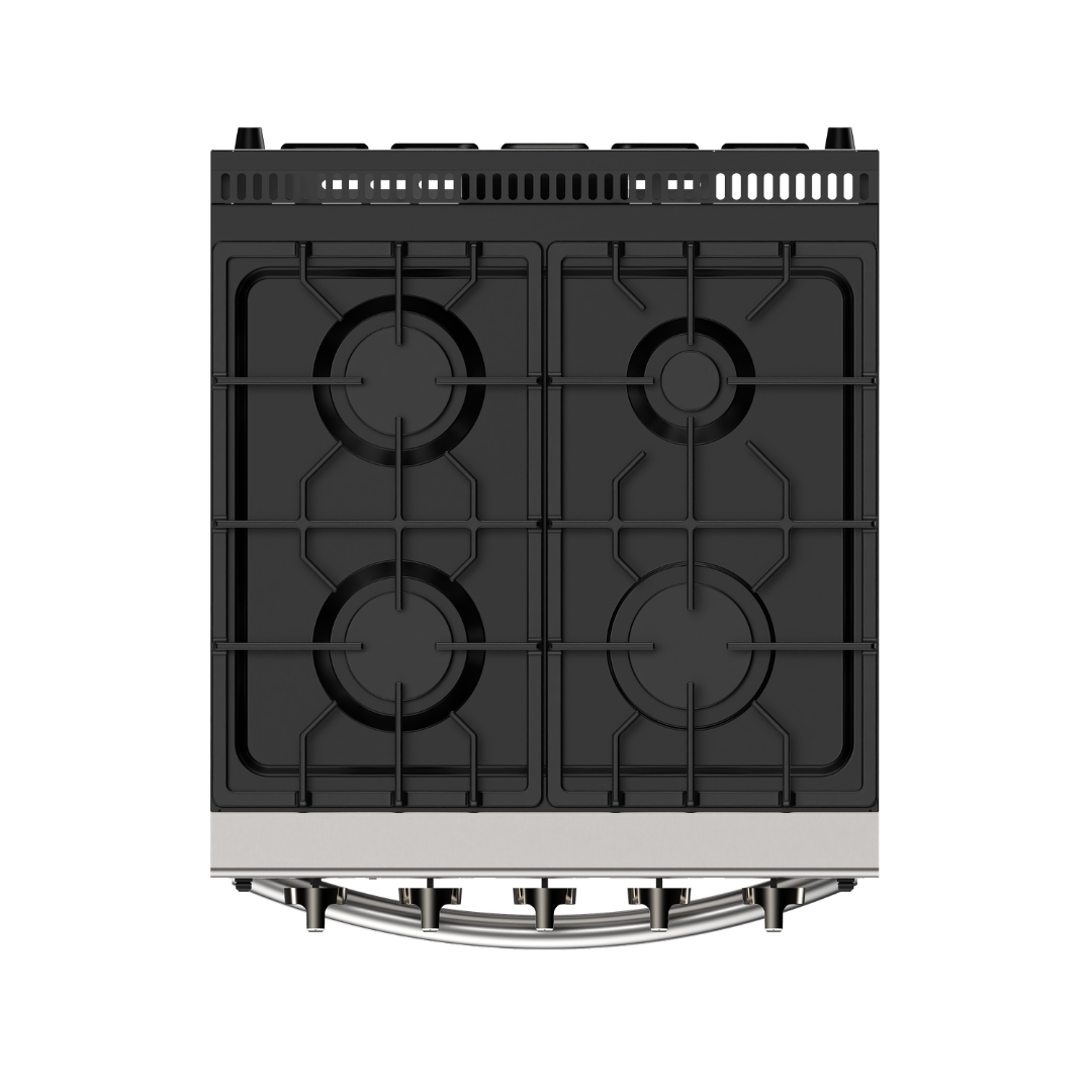 Alberta 30 po | Argent | Cuisinière à gaz
