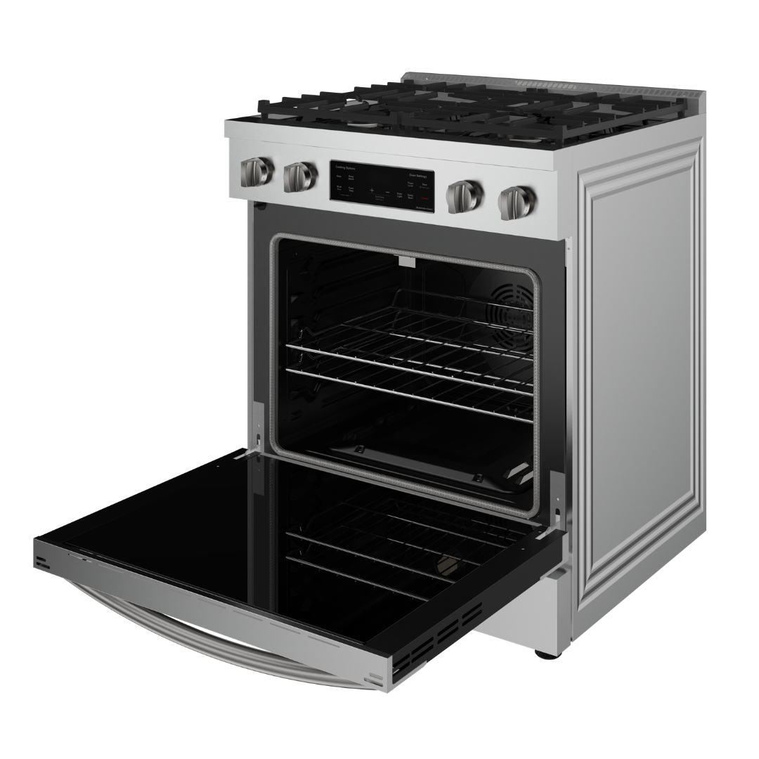 Idaho 30" | Silver | Full Gas Range