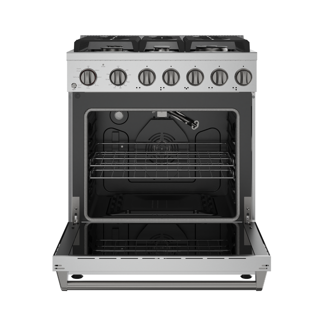 Alberta 30 po | Argent | Cuisinière à gaz