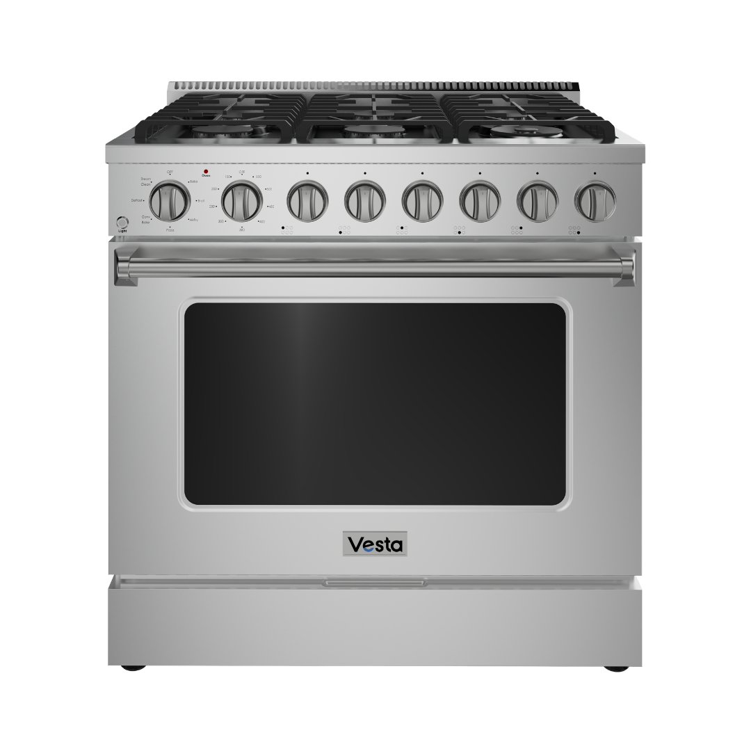 Alberta 30 po | Argent | Cuisinière à gaz