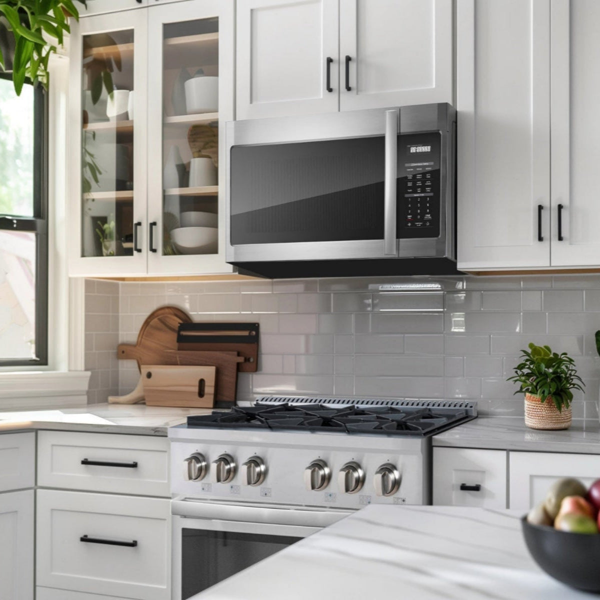 Miami 30" Stainless Steel Over-Range Microwave