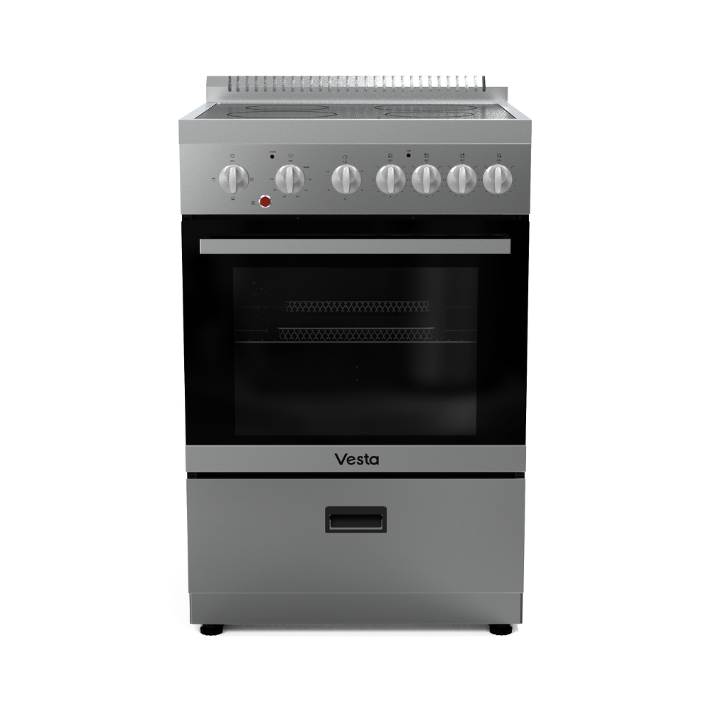 South Dakota 24" | Silver | Electric Range