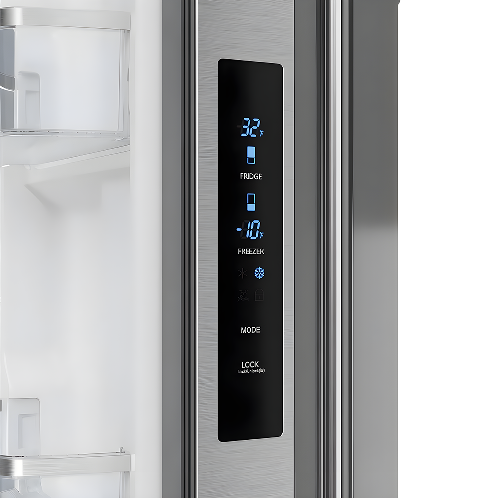 Yukon 36" Stainless Steel French Door Counter Depth Freezer