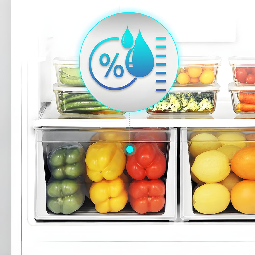 Whitehorse 30" Stainless Steel Refrigerator with Top-Freezer