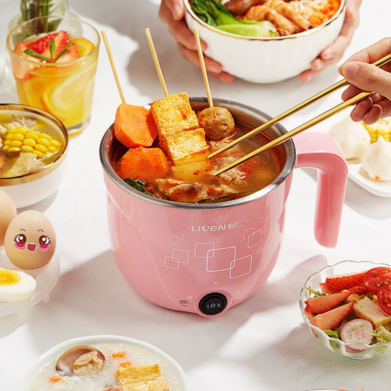 LIVEN HG-X1001 1L 600W Electric Cooker Electric Hot Pot
