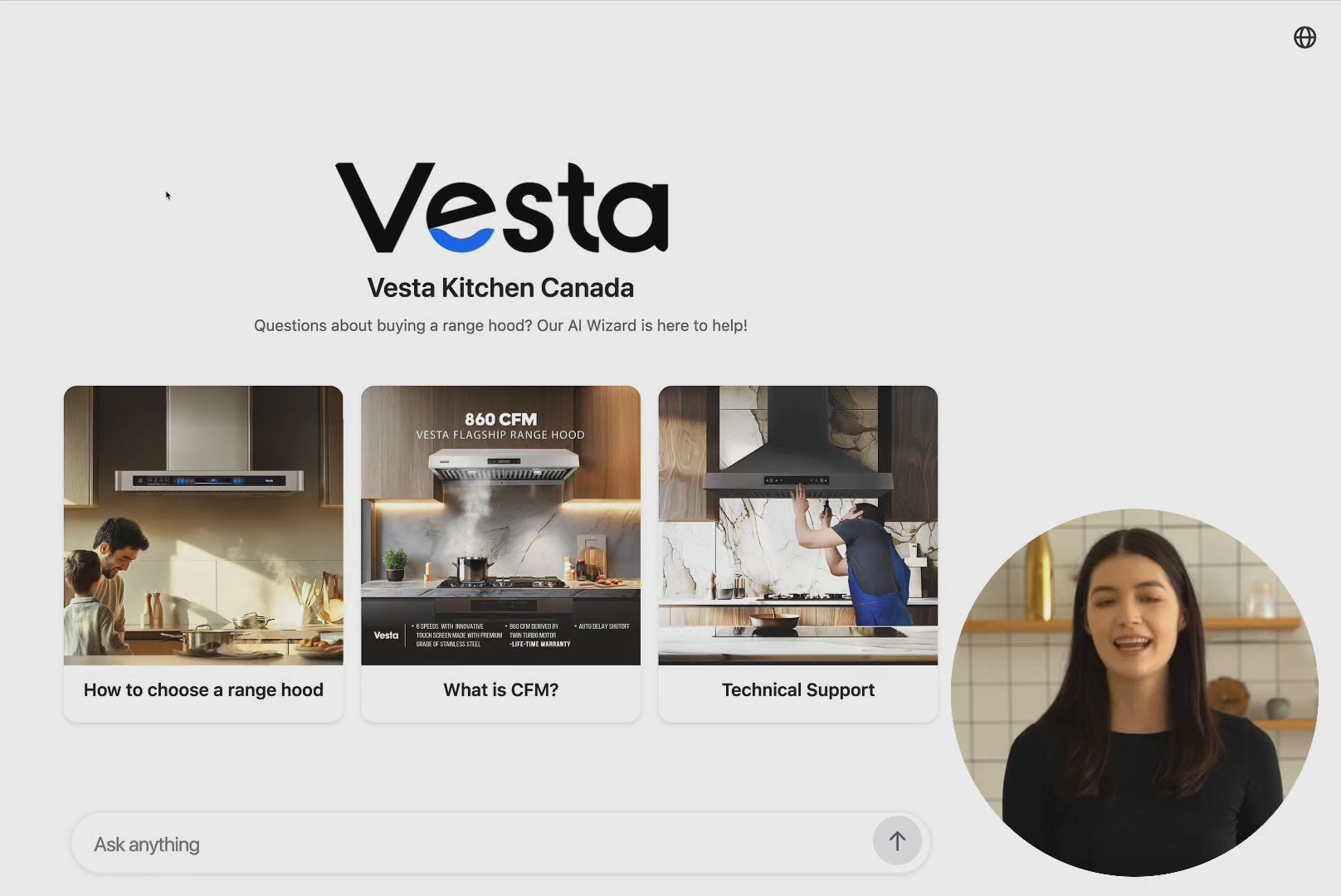 Load video: Introducing Vesta AI