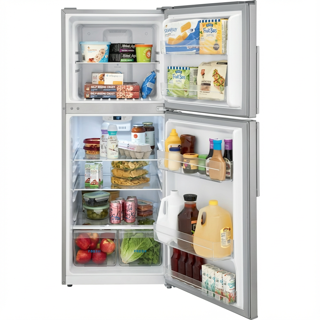 Newfoundland 24" Stainless Steel Refrigerator