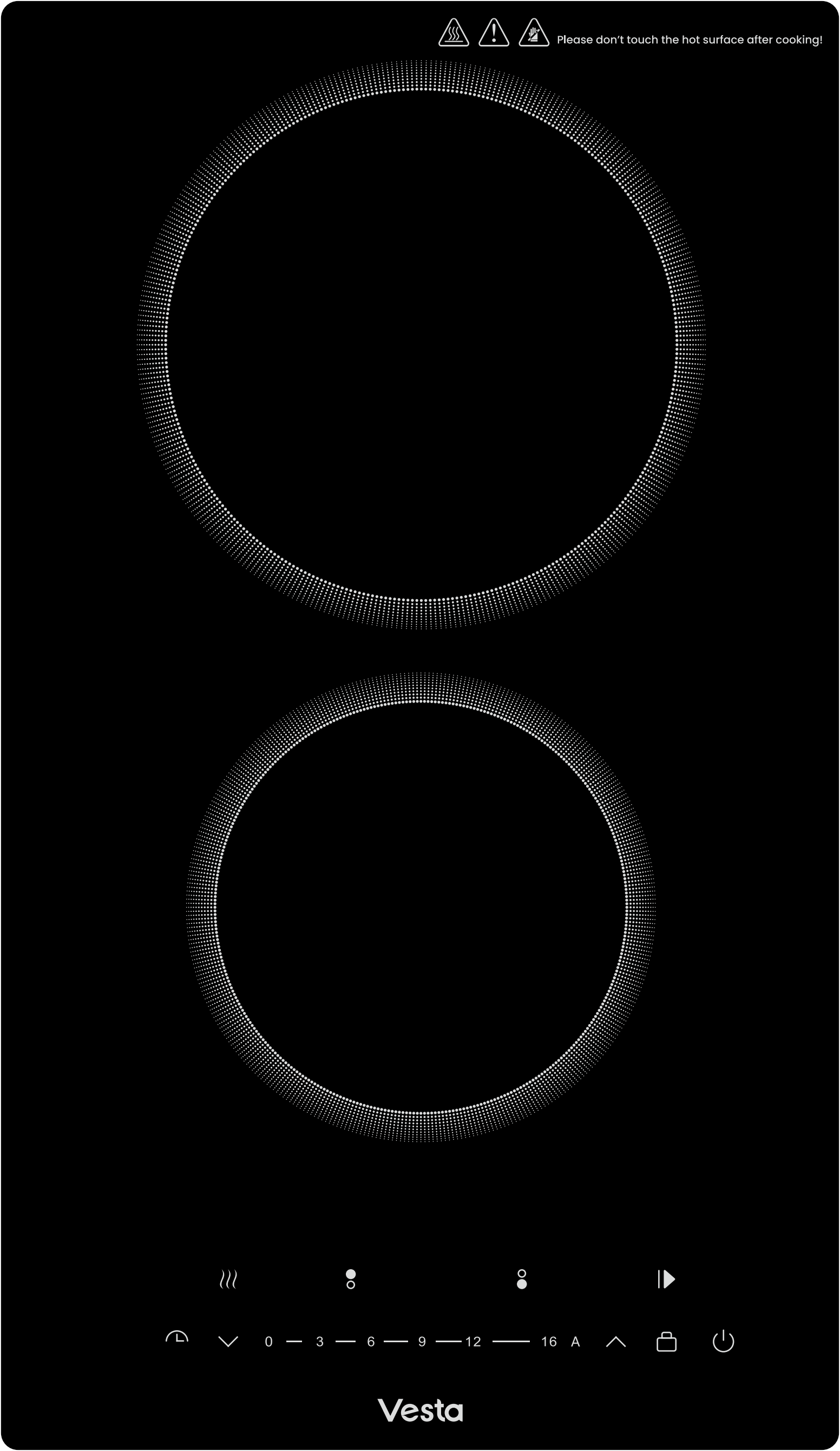 Maine 12" Electric Cooktop