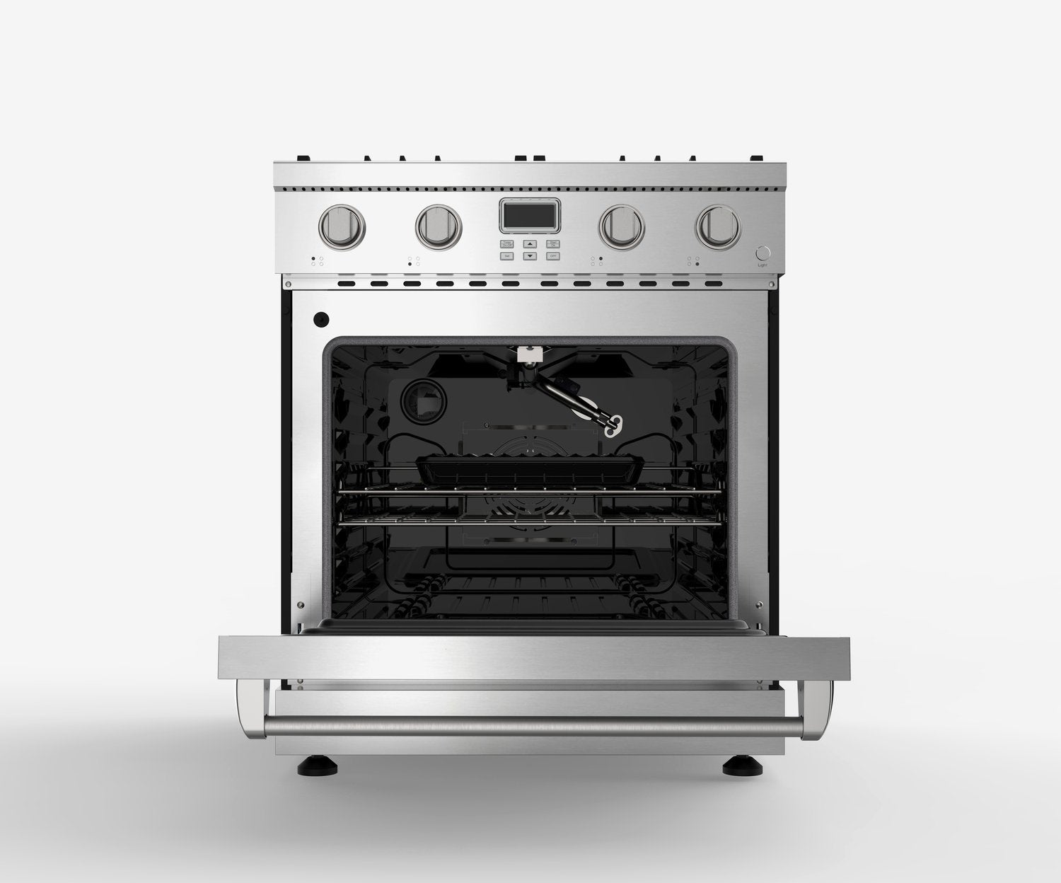 Alberta 30" | Argent | Cuisinière à gaz complète