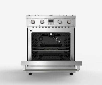 Alberta 30" | Argent | Cuisinière à gaz complète