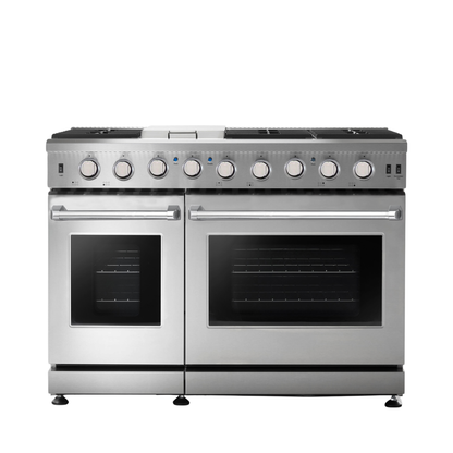 Alberta 48 po | Argent | Cuisinière à gaz