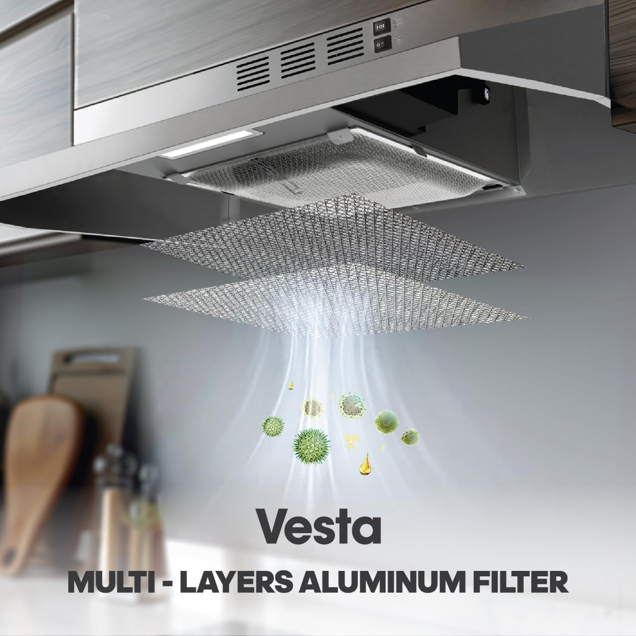 Charcoal Filter 28CM x 21CM | Cincinnati Range Hood Ductless Mode