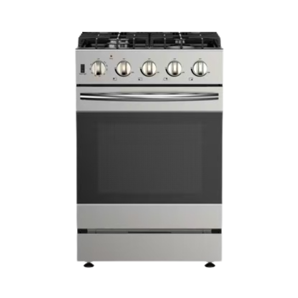Idaho 24" | Silver | Full Gas Range