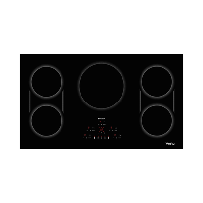Massachusetts 36" Electric Induction Cooktop with Bridge Element