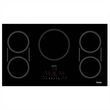 Massachusetts 36" Electric Induction Cooktop with Bridge Element