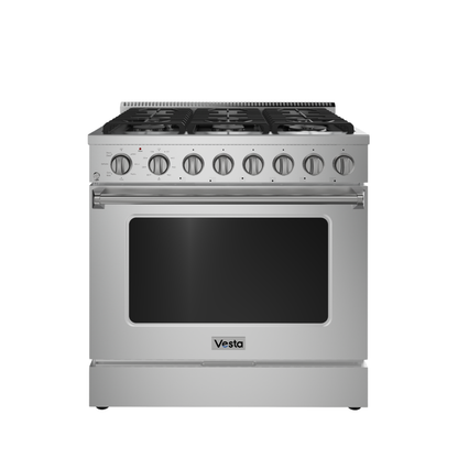 Alberta 30 po | Argent | Cuisinière à gaz