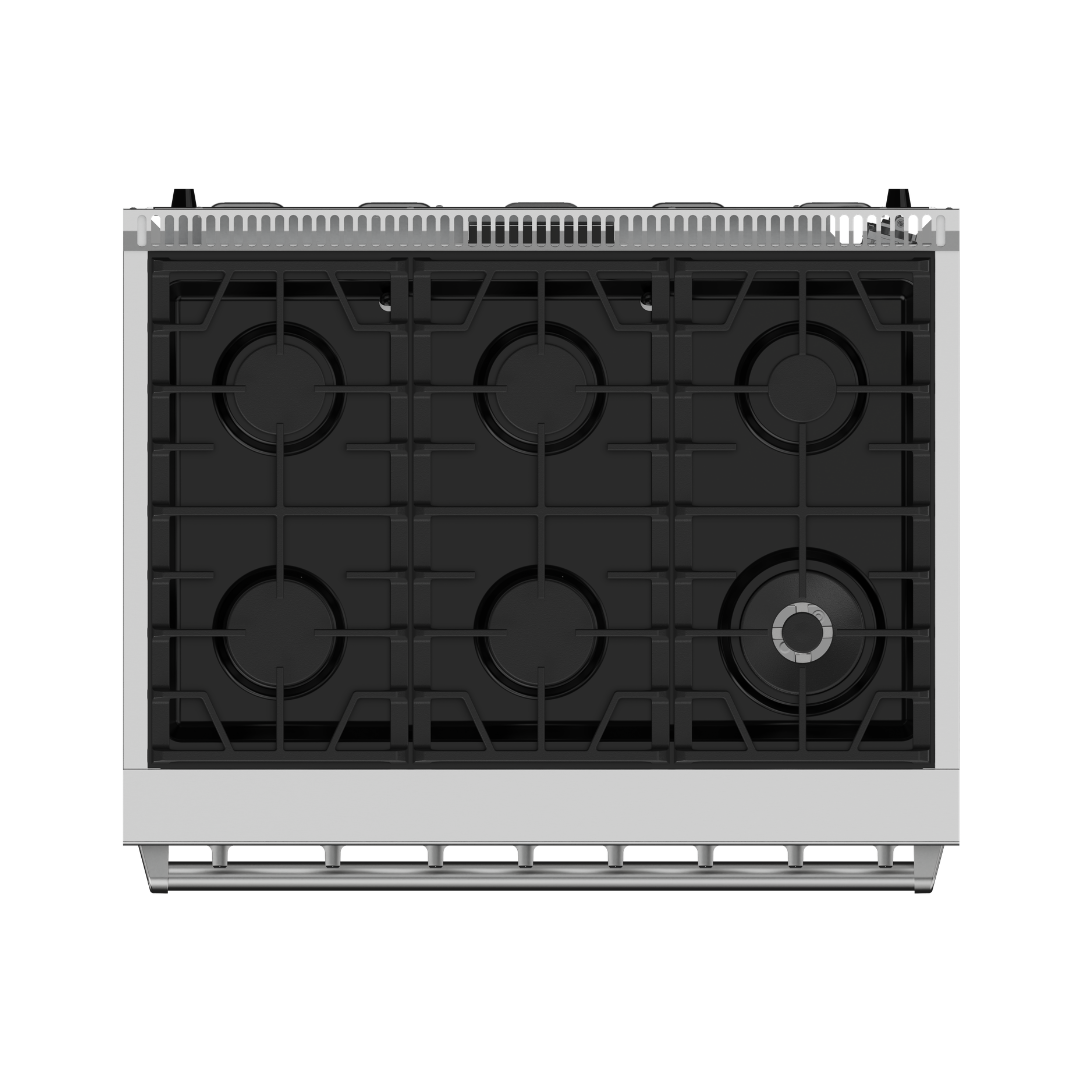 Alberta 30 po | Argent | Cuisinière à gaz