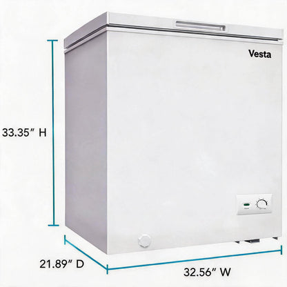 Prince Edward Island 7 cu. ft. White Chest Freezer