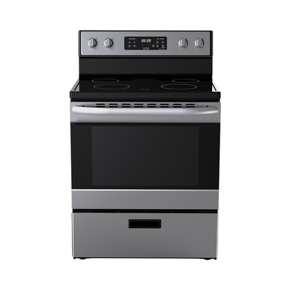 Saskatchewan 30" Stainless Steel Freestanding Electric Range