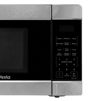 Tokyo 1.1 Cu. Ft Countertop Microwave - Stainless Steel