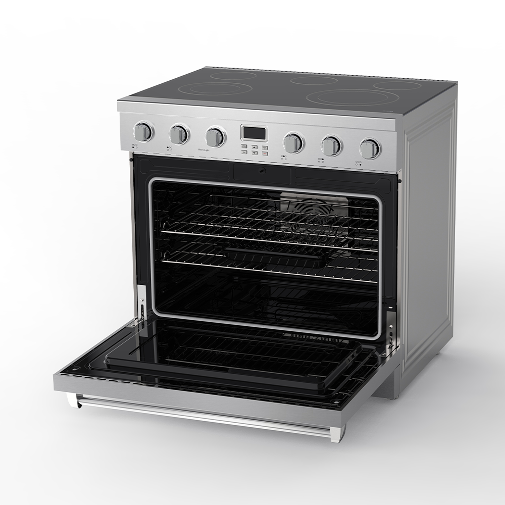 BC 36" | Argent | Cuisinière électrique