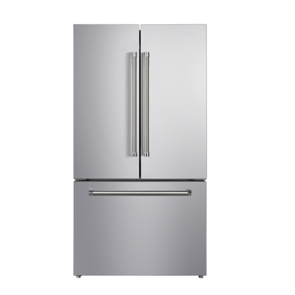 Yukon 36" Stainless Steel French Door Counter Depth Freezer