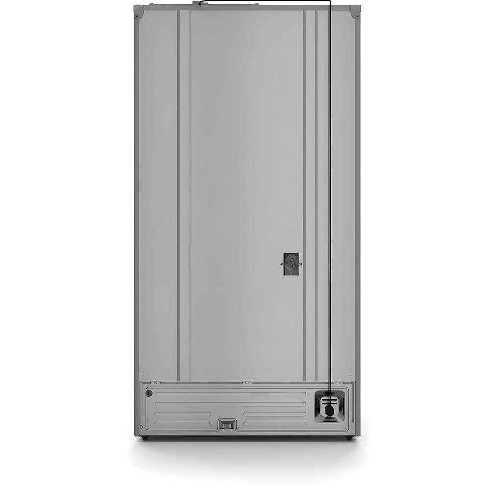 Yukon 36" Stainless Steel French Door Counter Depth Freezer