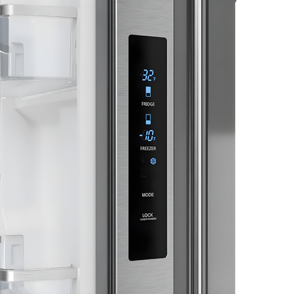 Yukon 36" Stainless Steel French Door Counter Depth Freezer