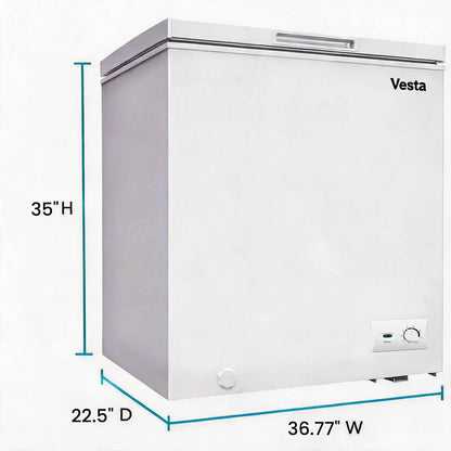 Prince Edward Island 7 cu. ft. White Chest Freezer
